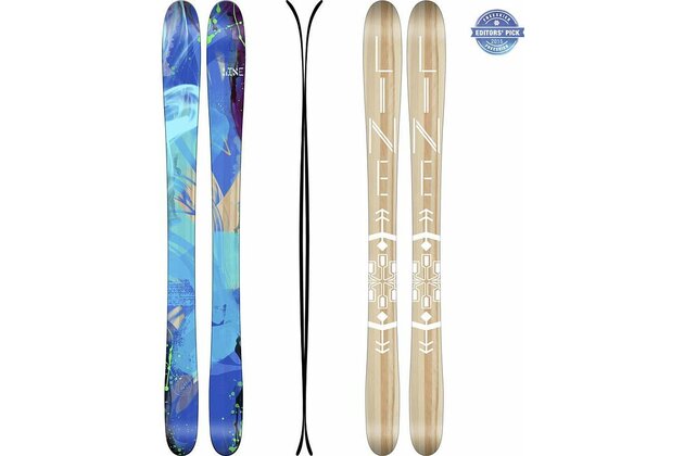 Freeride lyže LINE PANDORA, model 2014/2015 (set bez vázání)