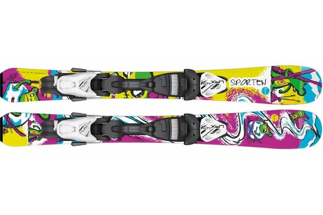 Sjezdové lyže SPORTEN BUGABOO, model 2014/2015 (set s vázáním)