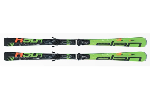 Sjezdové lyže ELAN SLR WAVEFLEX QT, model 2016/17 (set s vázáním)
