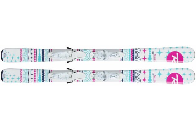 Sjezdové lyže ROSSIGNOL TERRAIN GIRL KID, model 2016/17 (set s vázáním)