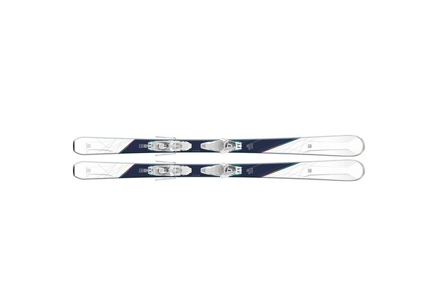 Sjezdové lyže SALOMON W-MAX 6, model 2017/18 (set s vázáním)